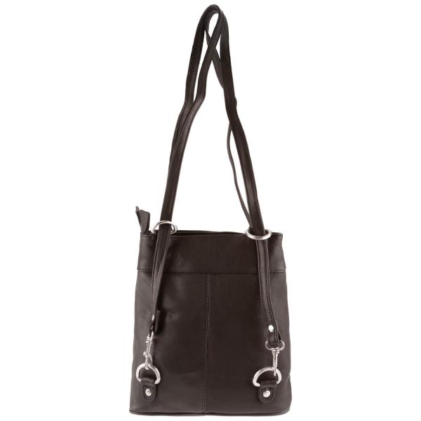 ALPENLEDER | Damen-Handtasche  MACHU PICCHU (schwarz) 4717-sw